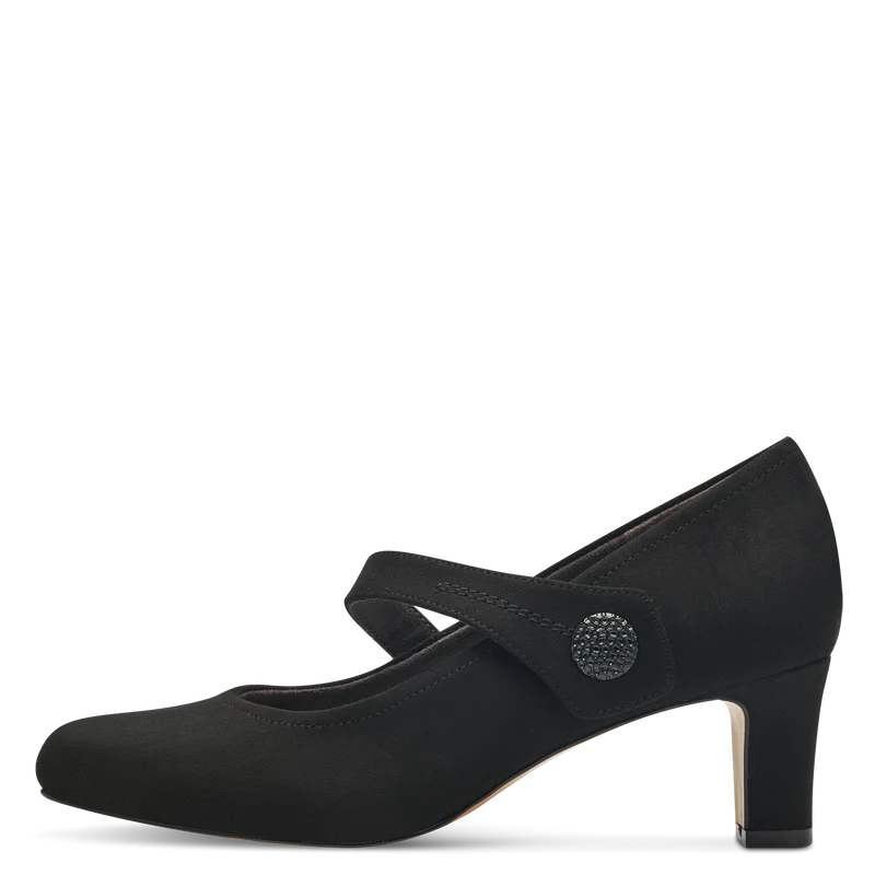 Jana Women's 8-22473-41 Comfort Heel Pumps Shoes Black