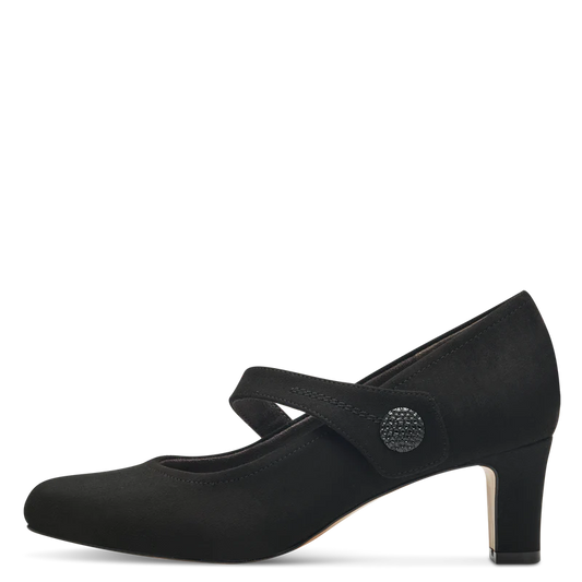 Jana Women's 8-22473-41 Comfort Heel Pumps Shoes Black