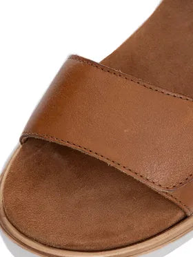 Ara Women's 1233518 Bilbao Leather Sandals Cognac Brown