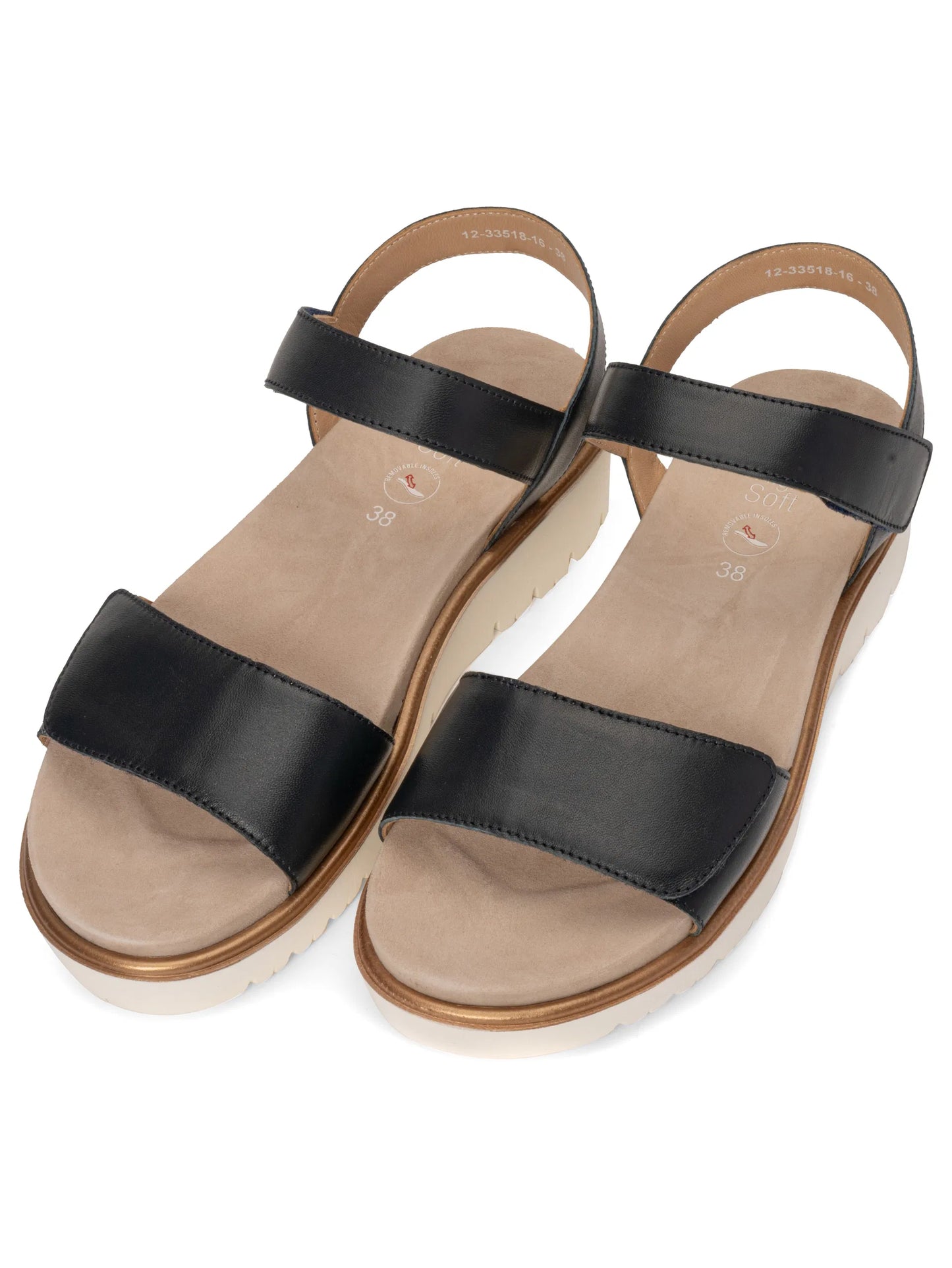 Ara Women's 1233518 Bilbao Leather Sandals Blue