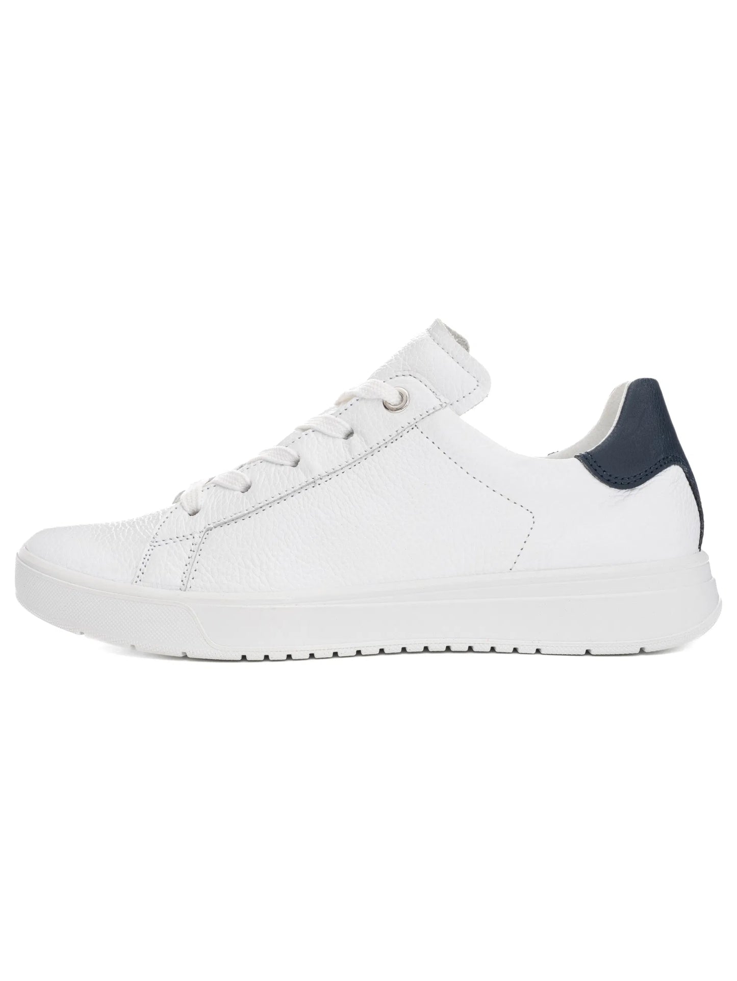 Ara Women's 1250016-04 Leather Rom Lace-Up Sneakers White