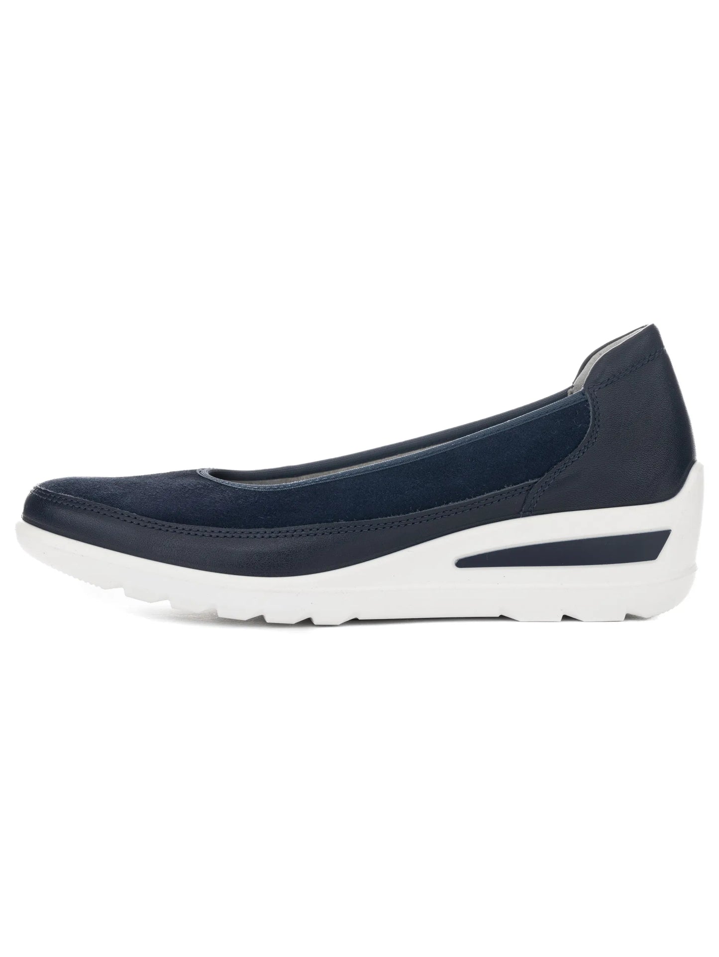 Ara Women's 1250664-02 Leather Court Shoes Zurich Blue