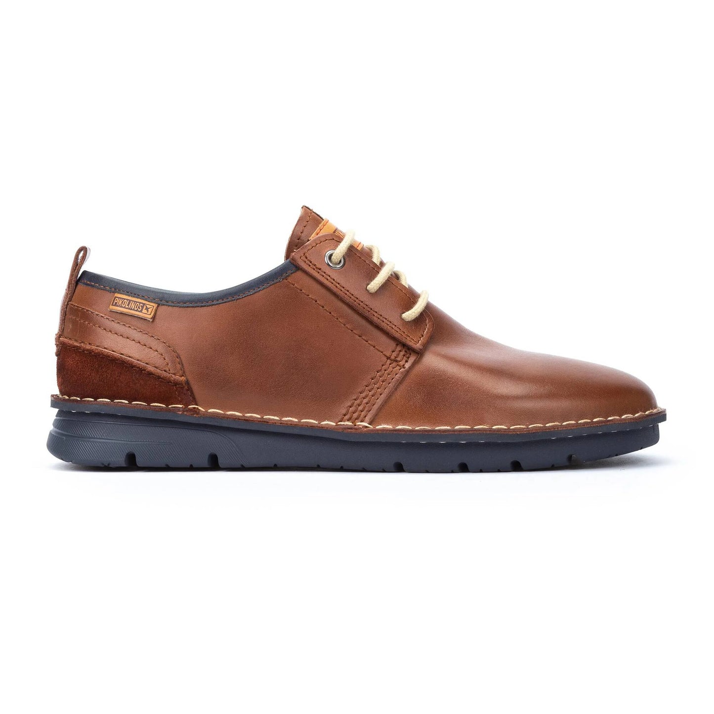 Pikolinos Men's Rivas M3T-4232C1 Leather Lace-Up Shoes Cuero Brown