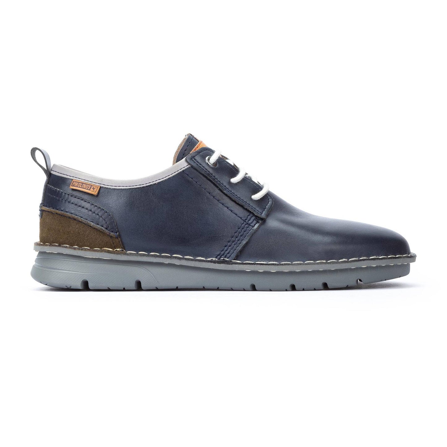 Pikolinos Men's Rivas M3T-4232C1 Leather Lace-Up Shoes Blue