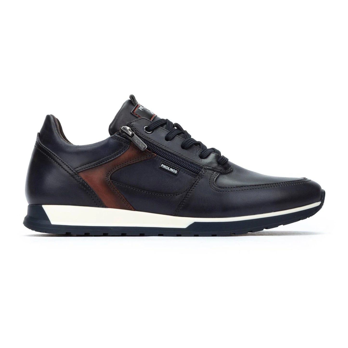 Pikolinos Men's Cambil M5N-6362C1 Leather Lace-Up Sneakers Space