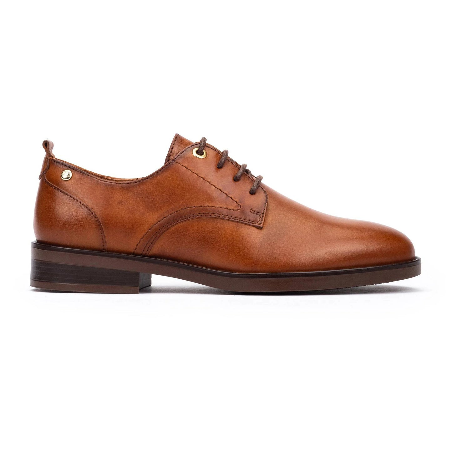 Pikolinos Women's Puertollano W3C-4867 Leather Blucher Shoes Brandy Brown