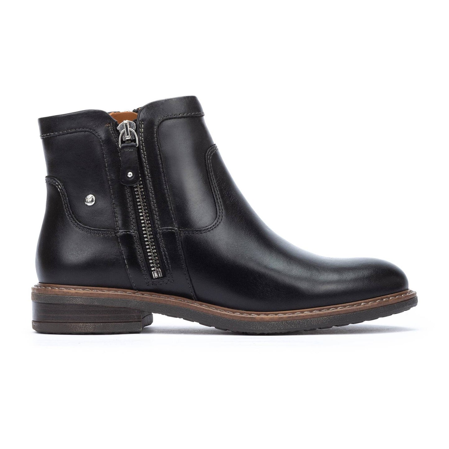 Pikolinos Women's Aldaya W8J-8747 Leather Ankle Boots Black
