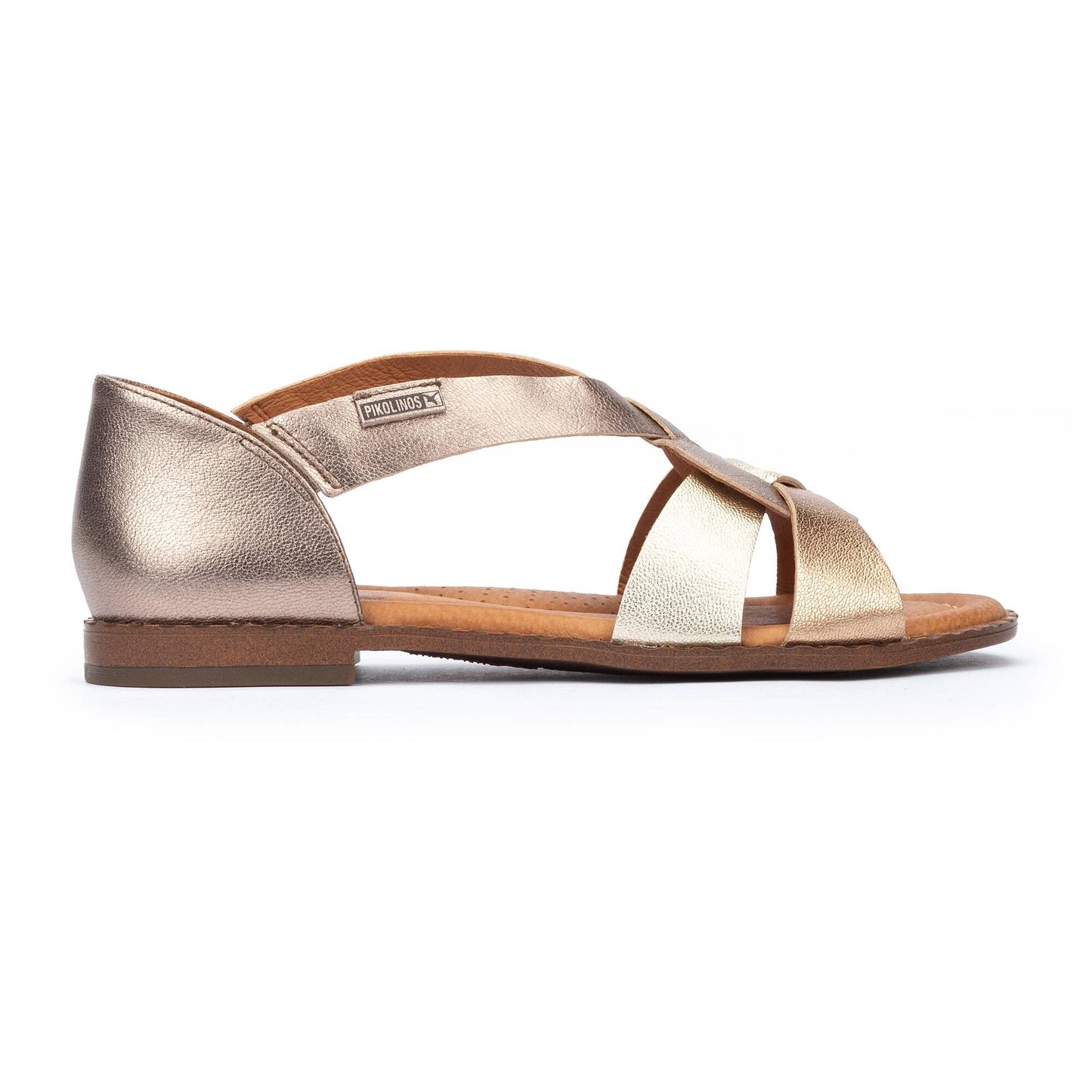 Pikolinos Women's W0X-0812CLC1 Algar Leather Sandals Stone