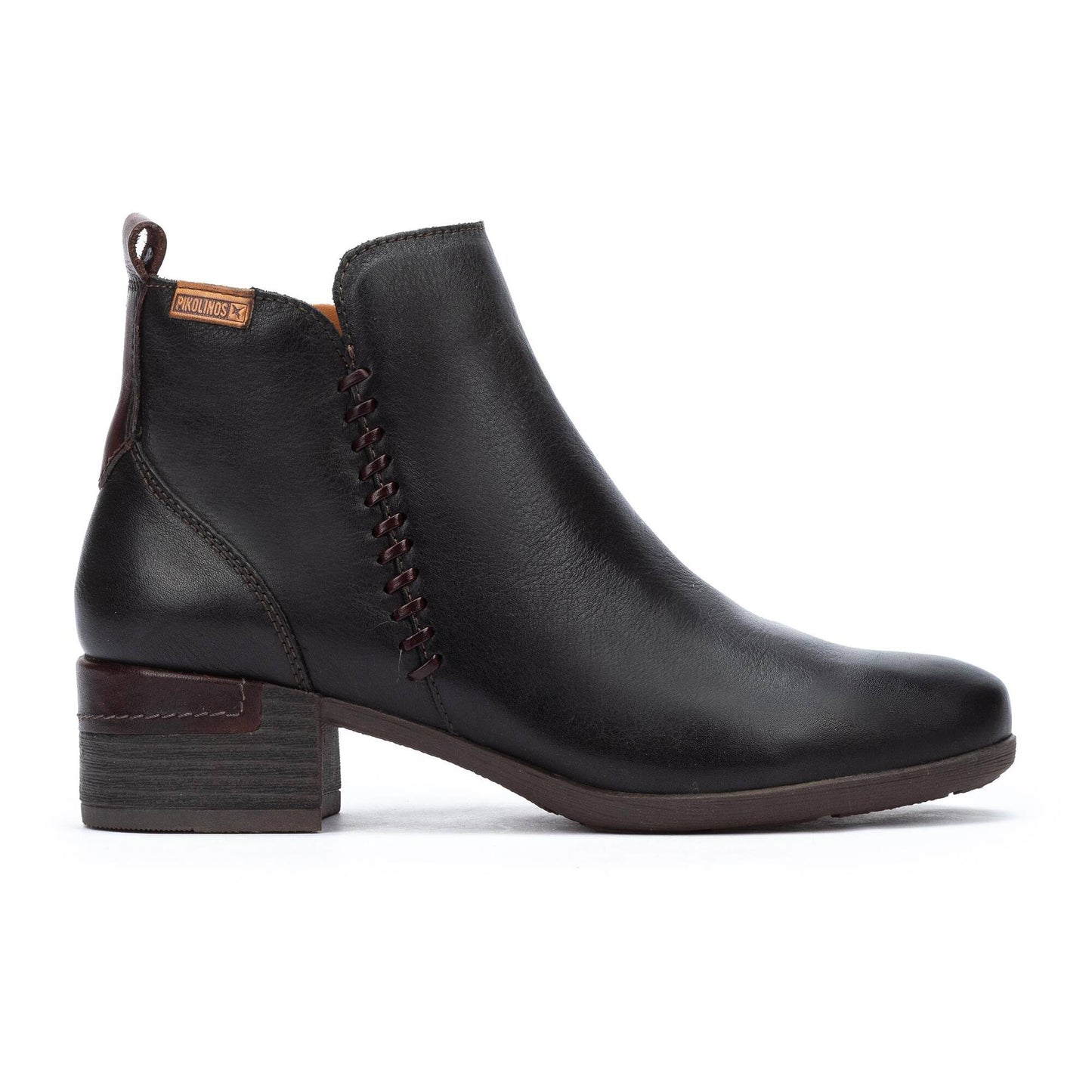 Pikolinos Women's Malaga W6W-8950 Leather Ankle Boots Black