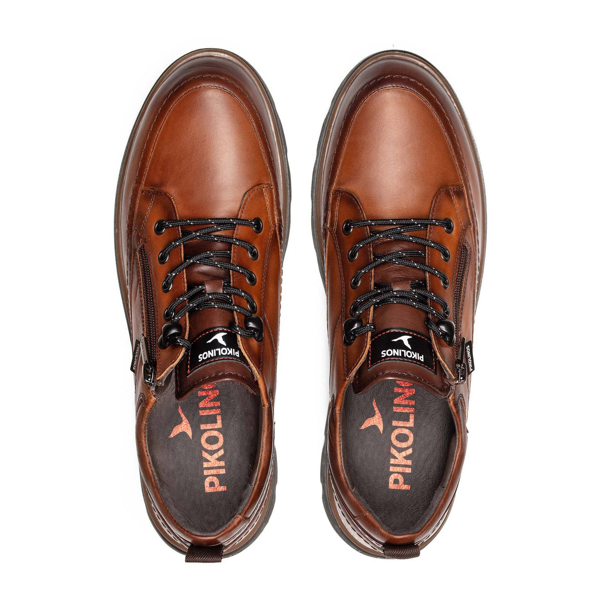 Pikolinos Men's Vigo M3M-4163C1 Leather Lace-Up Shoes Cuero Brown