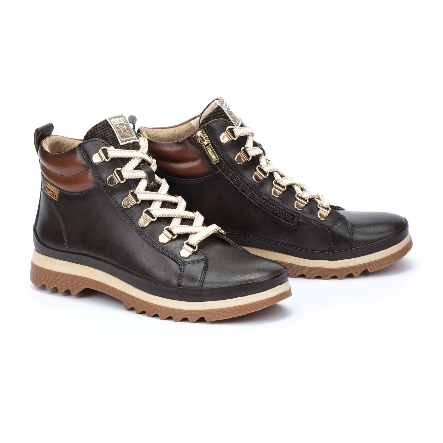 Pikolinos Women's Vigo W3W-8564C2 Leather Ankle Boots Forest