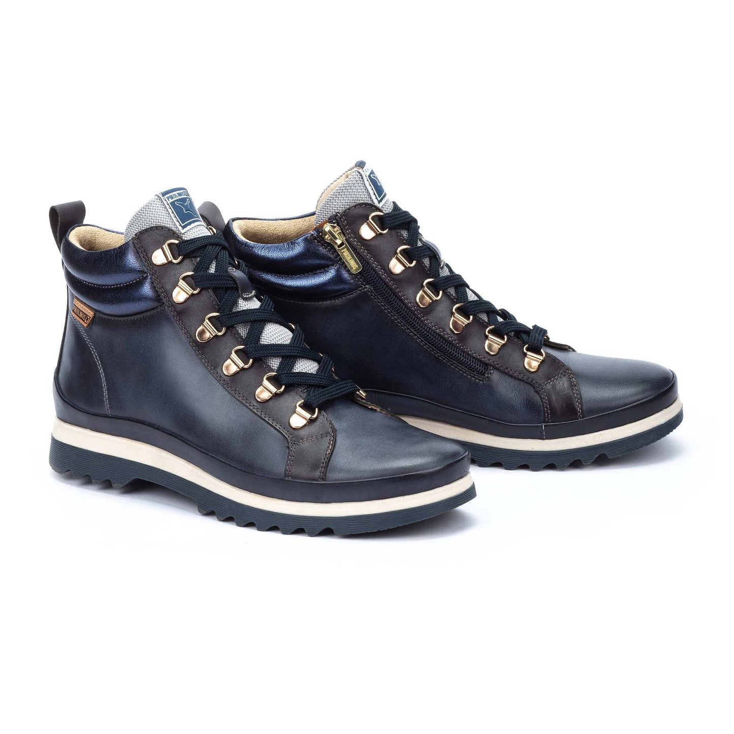 Pikolinos Women's Vigo W3W-8564C5 Leather Ankle Boots Blue