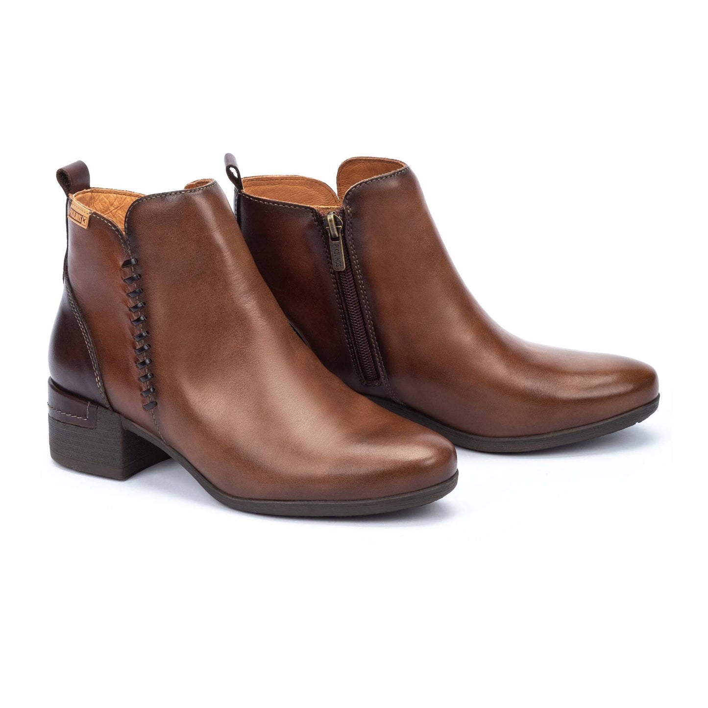 Pikolinos Women's Malaga W6W-8950C1 Leather Ankle Boots Topo Brown