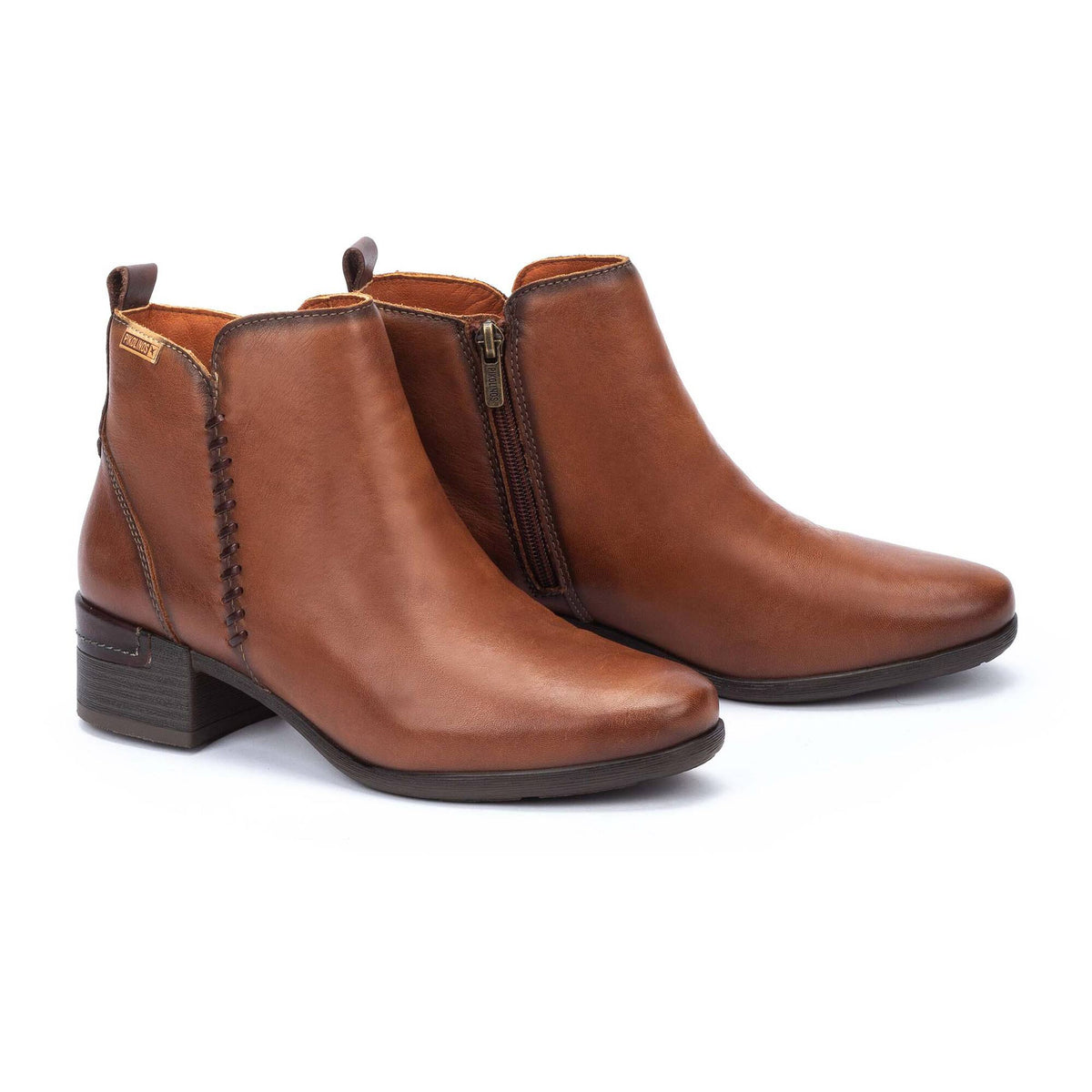 Pikolinos Women's Malaga W6W-8950 Leather Ankle Boots Cuero Brown