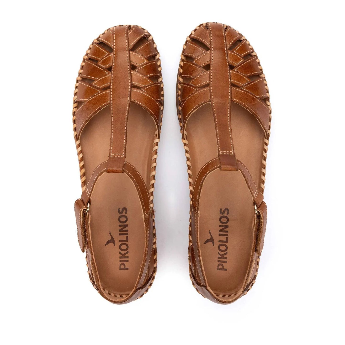 Pikolinos Women's Cadaques W8K-0705 Leather Sandals Brandy Brown