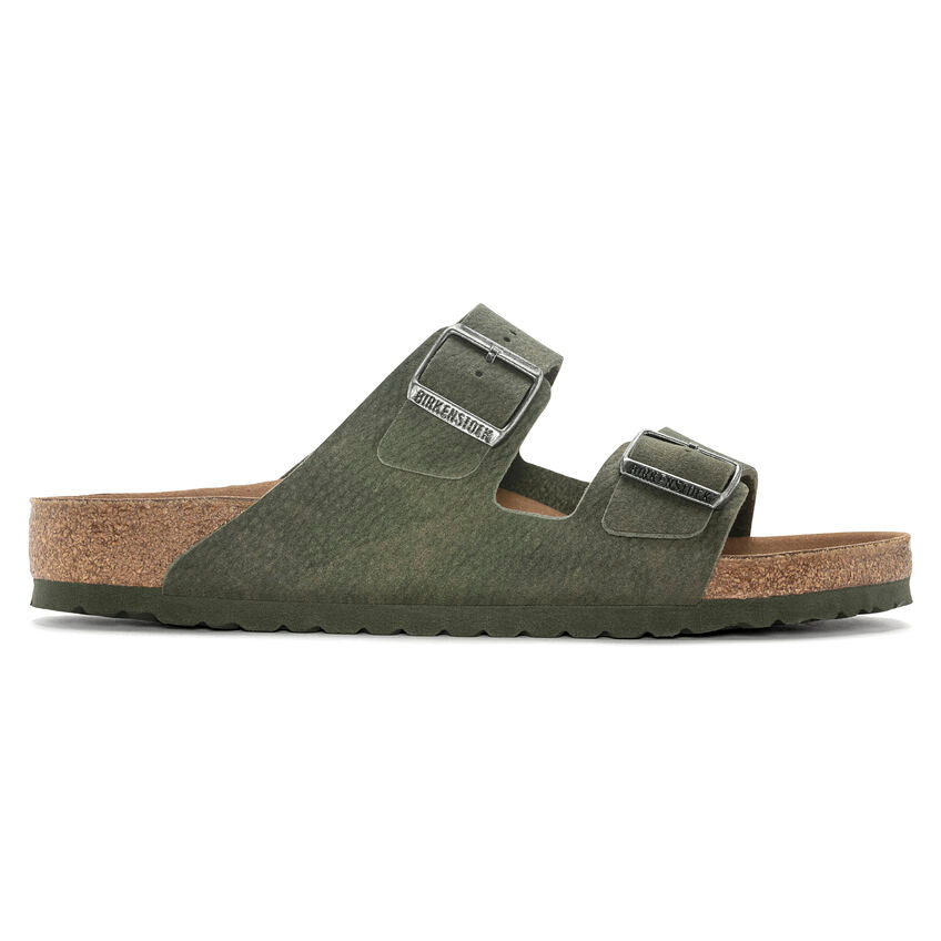 Birkenstock Unisex Arizona Vegan Regular Fit Sandals Desert Dust Thyme