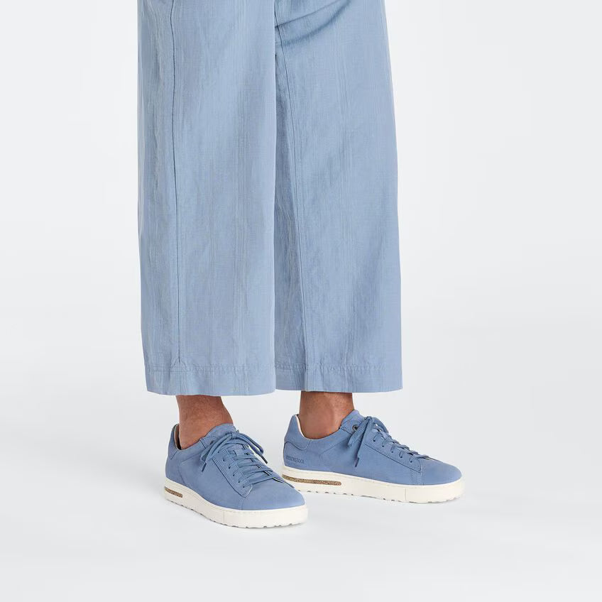 Birkenstock Unisex Bend Leather Low Casual Trainers Elemental Blue
