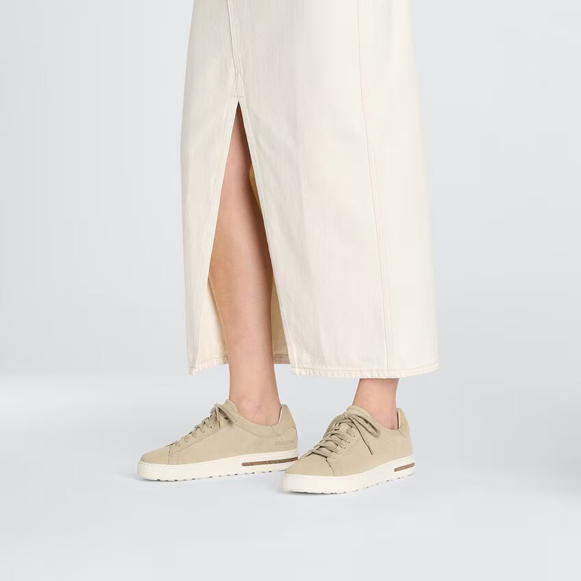Birkenstock Unisex Bend Leather Low Casual Trainers Sandcastle