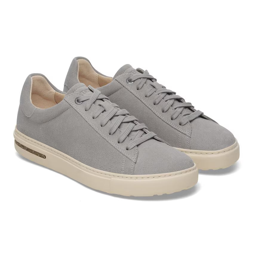 Birkenstock Unisex Bend Leather Low Casual Trainers Stone Coin