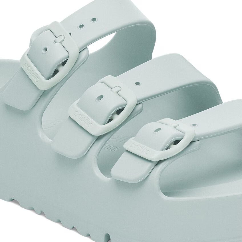 Birkenstock Women's Florida III Flex Platform Sandals Surf Green