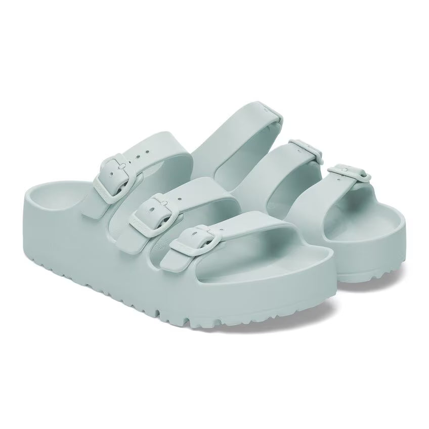 Birkenstock Women's Florida III Flex Platform Sandals Surf Green