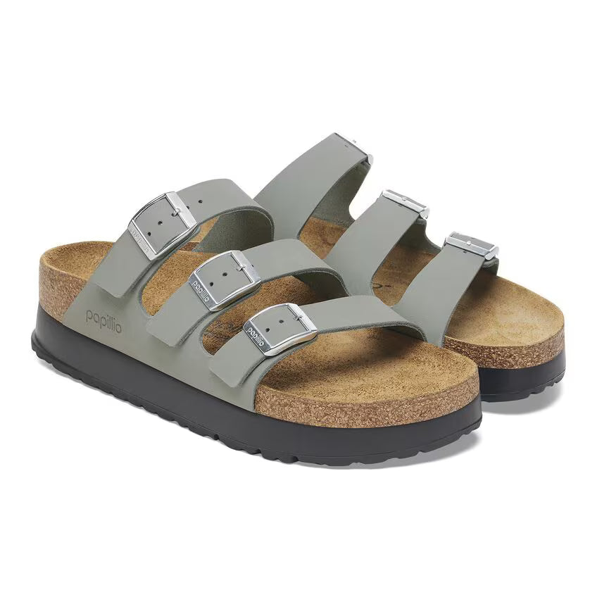 Birkenstock Women's Florida III Flex Platform Sandals Pure Sage