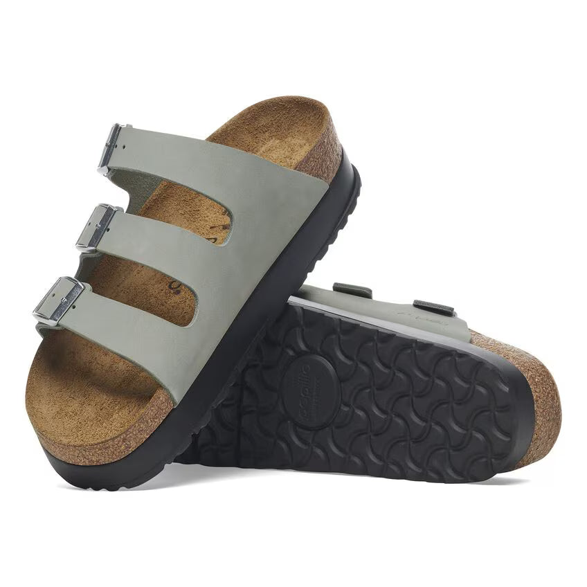 Birkenstock Women's Florida III Flex Platform Sandals Pure Sage