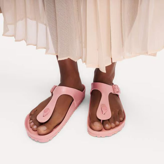 Birkenstock Women's Gizeh EVA Regular Fit Sandals Pink Clay