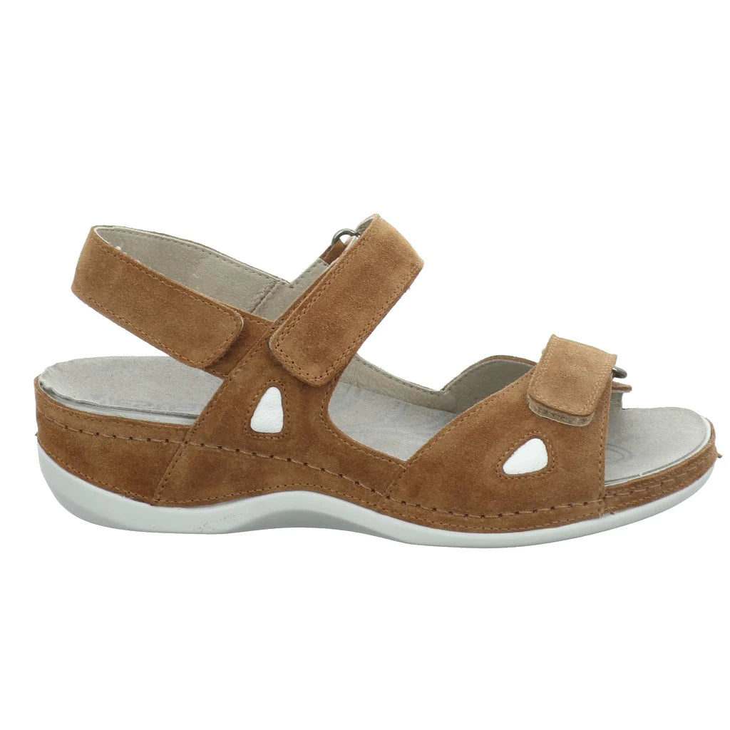 Josef Seibel Women's Westland Cholet 20 Sandal Camel Brown