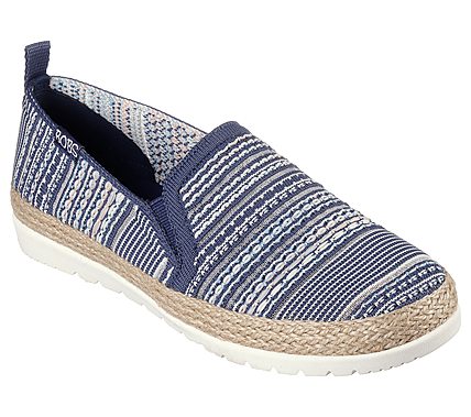 Skechers Women's 113982/NVMT BOBS Flexpadrille 3.0 - Island Muse Trainers Navy Multi