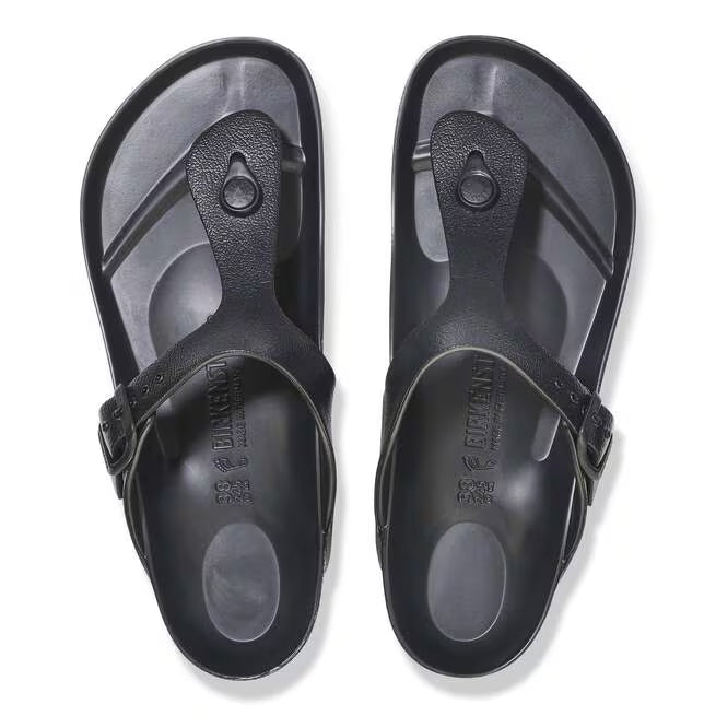 Birkenstock Women's Gizeh EVA Regular Fit Sandals Black