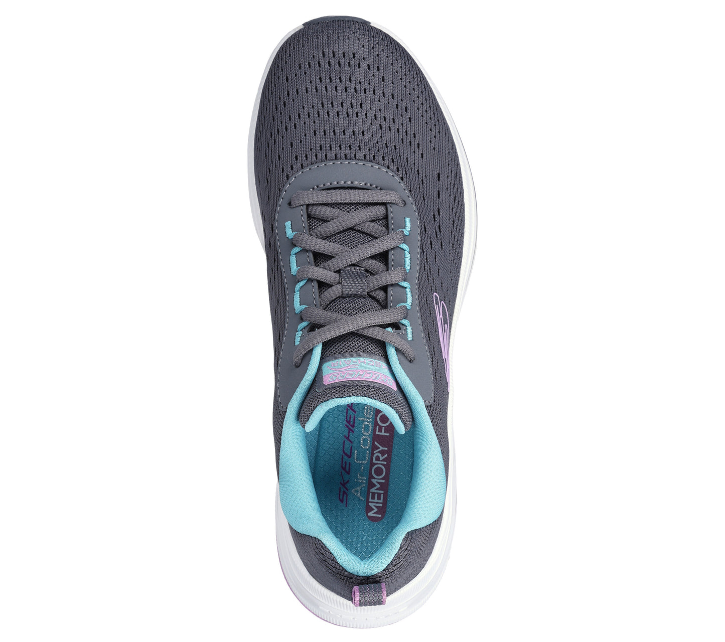Skechers Women's 150131 Skech-Air Meta - Aired Out Trainers Charcoal Multi