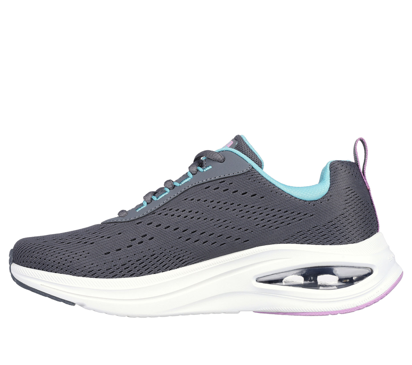 Skechers Women's 150131 Skech-Air Meta - Aired Out Trainers Charcoal Multi