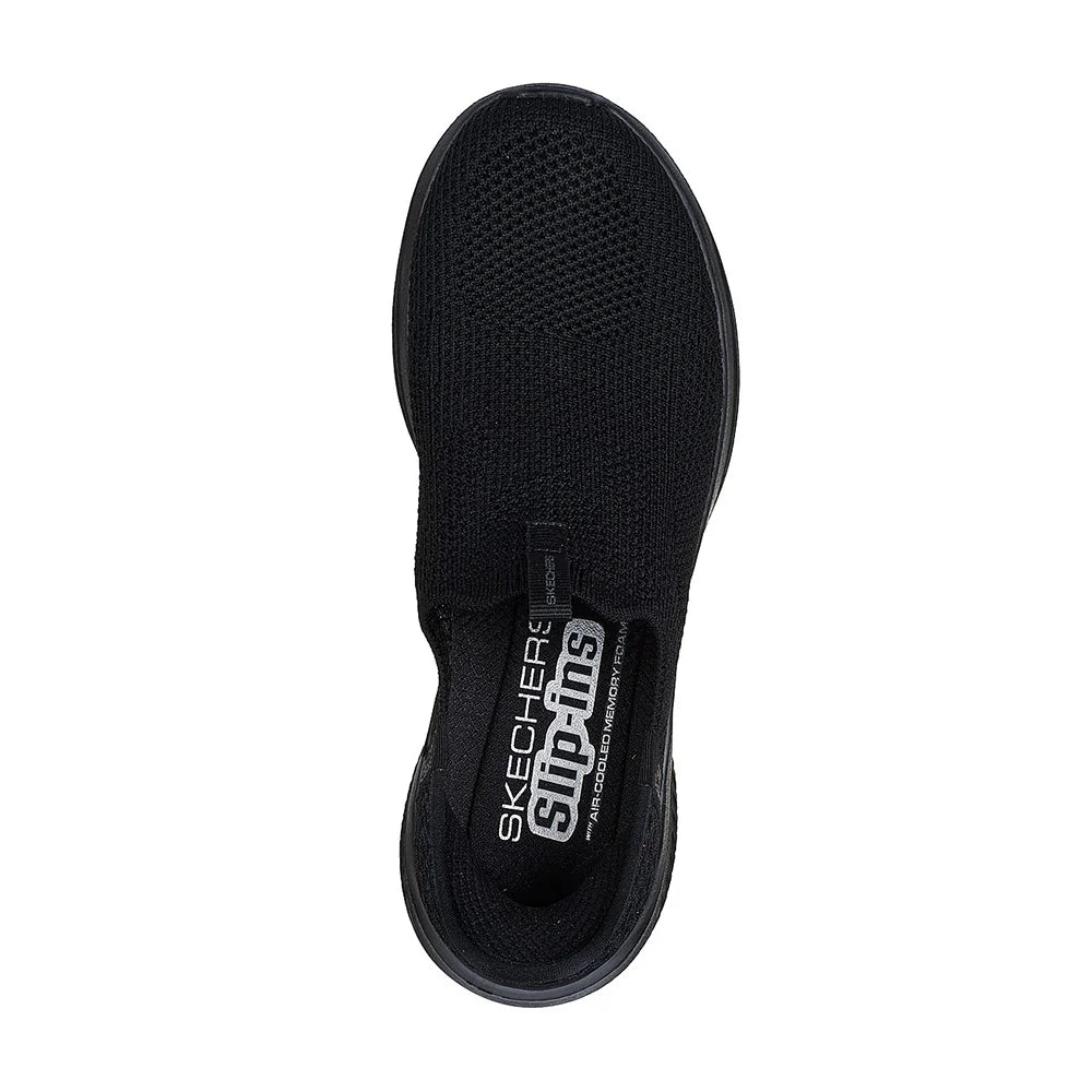 Skechers Women's 150450/BBK Slip-ins: Ultra Flex 3.0 - Easy Win Trainers Black