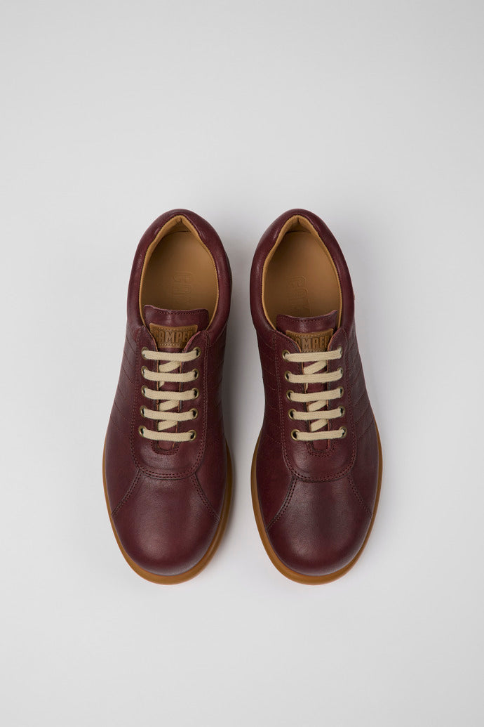 Camper Men's 16002 Pelotas Leather Casual Sneakers Brown