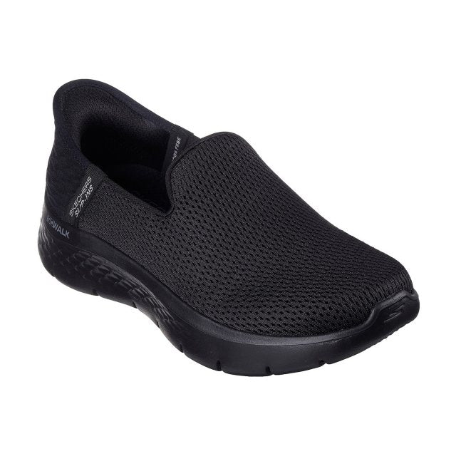 Skechers Women's 124963/BBK GO WALK Flex - Relish Trainers Black