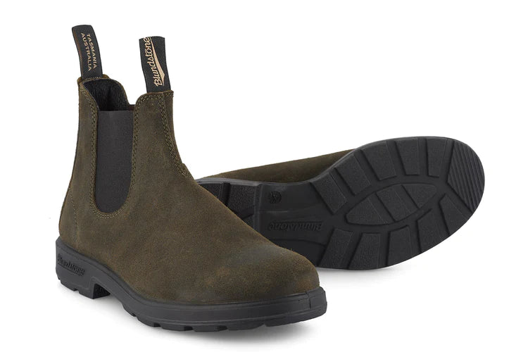 Olive green blundstones online