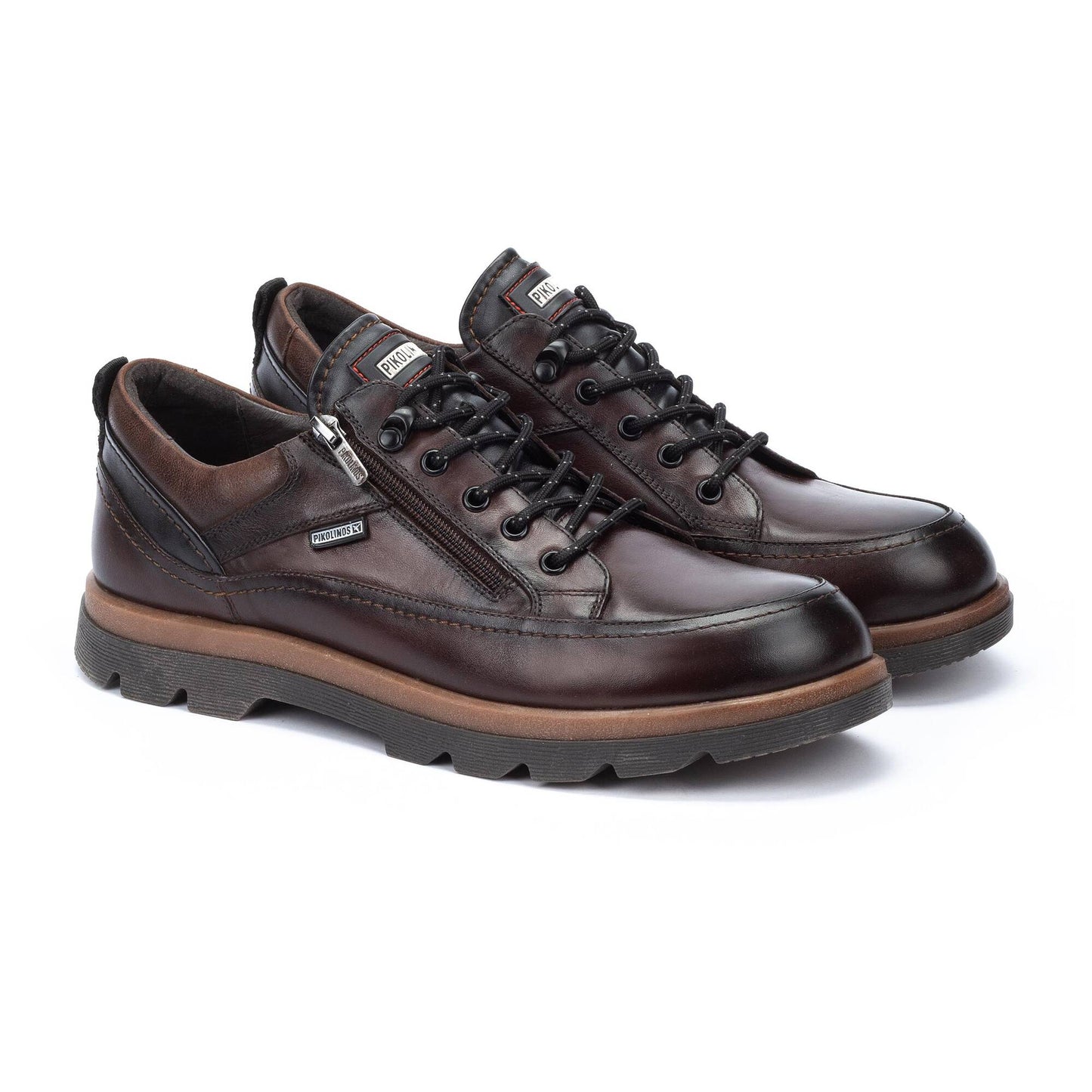 Pikolinos Men's Vigo M3M-4163C1 Leather Lace-Up Shoes Olmo Brown