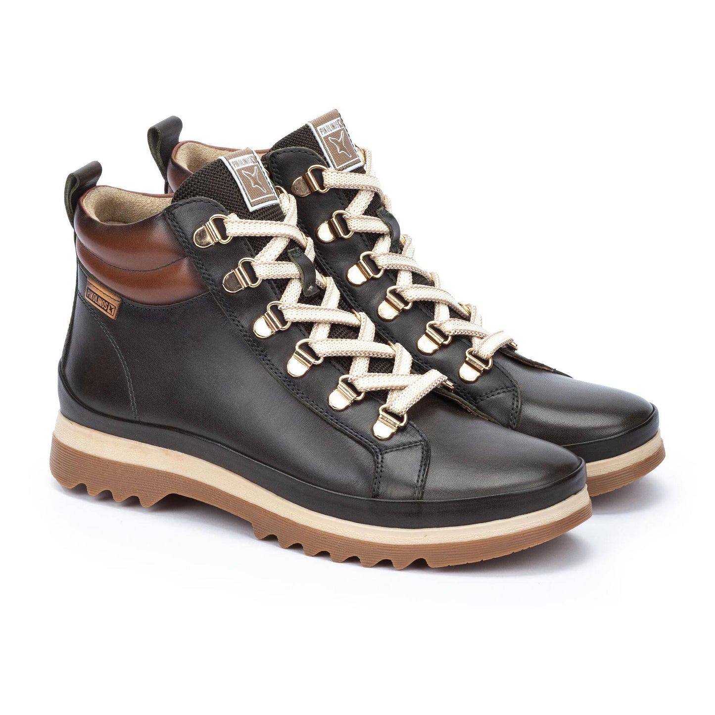 Pikolinos Women's Vigo W3W-8564C2 Leather Ankle Boots Forest