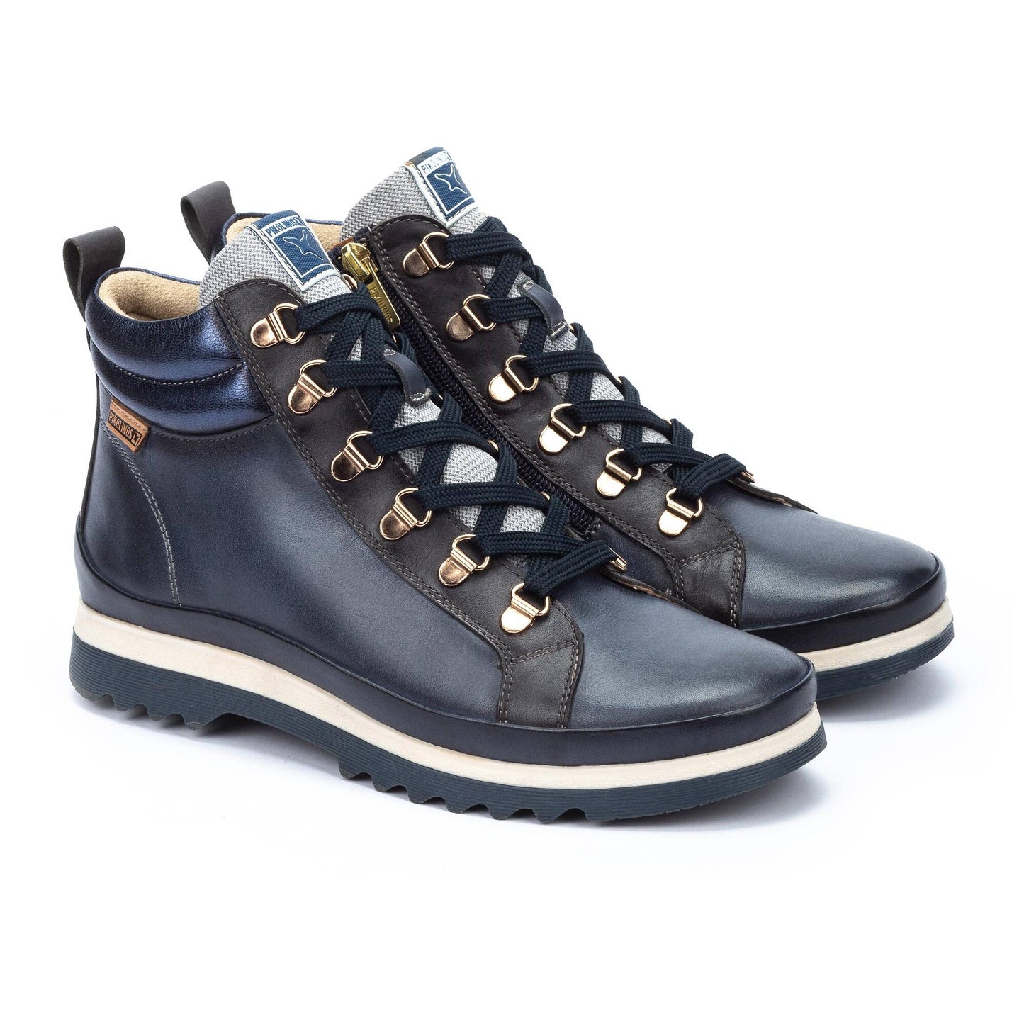 Pikolinos Women's Vigo W3W-8564C5 Leather Ankle Boots Blue