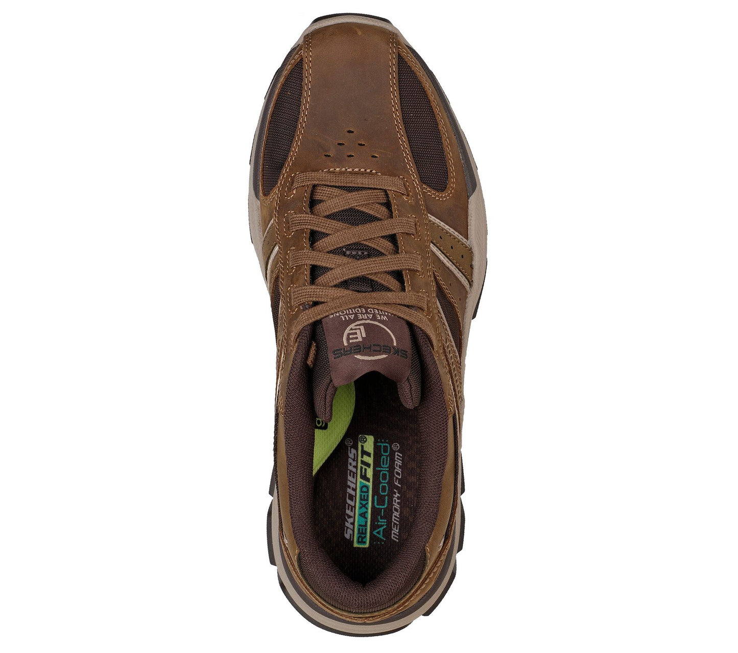 Skechers Men's 204330/DSRT Relaxed Fit: Respected - Edgemere Shoes Desert Brown