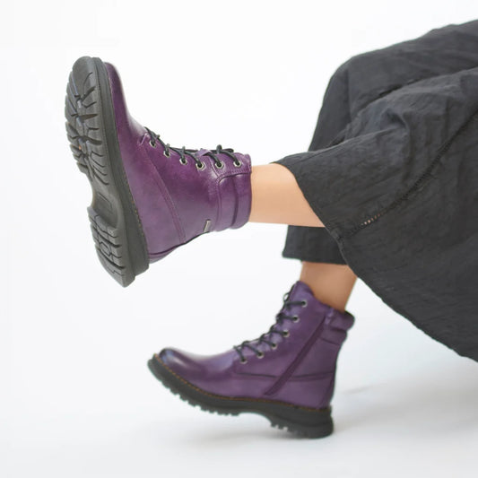 Josef Seibel Women's Westland Peyton 01 Vegan Waterproof Comfort Boots Purple