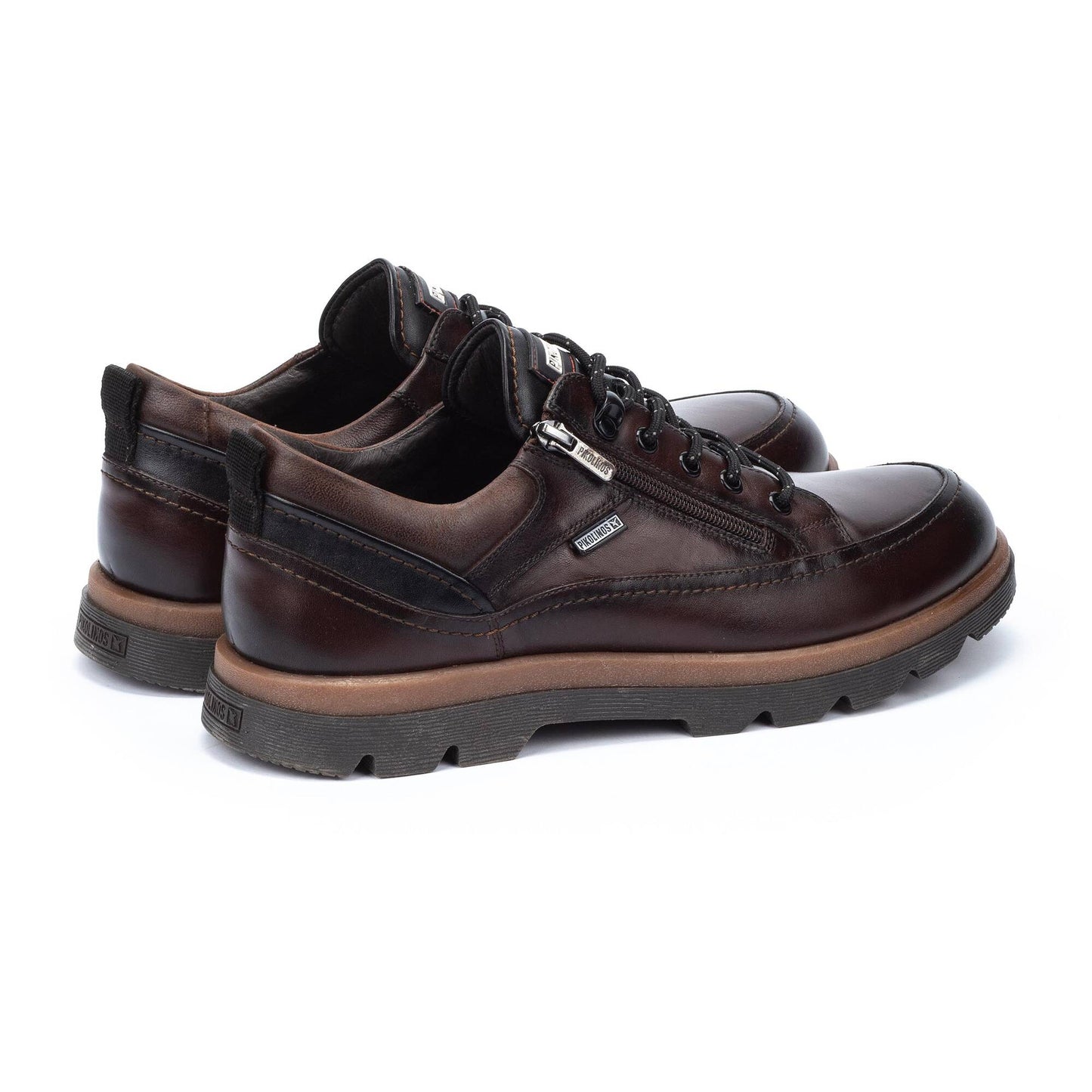 Pikolinos Men's Vigo M3M-4163C1 Leather Lace-Up Shoes Olmo Brown
