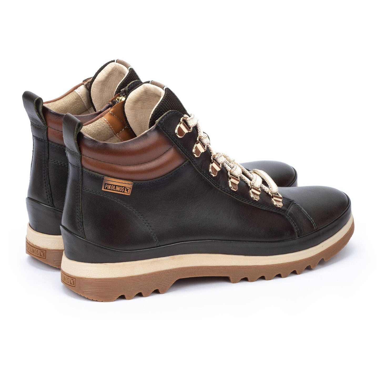 Pikolinos Women's Vigo W3W-8564C2 Leather Ankle Boots Forest