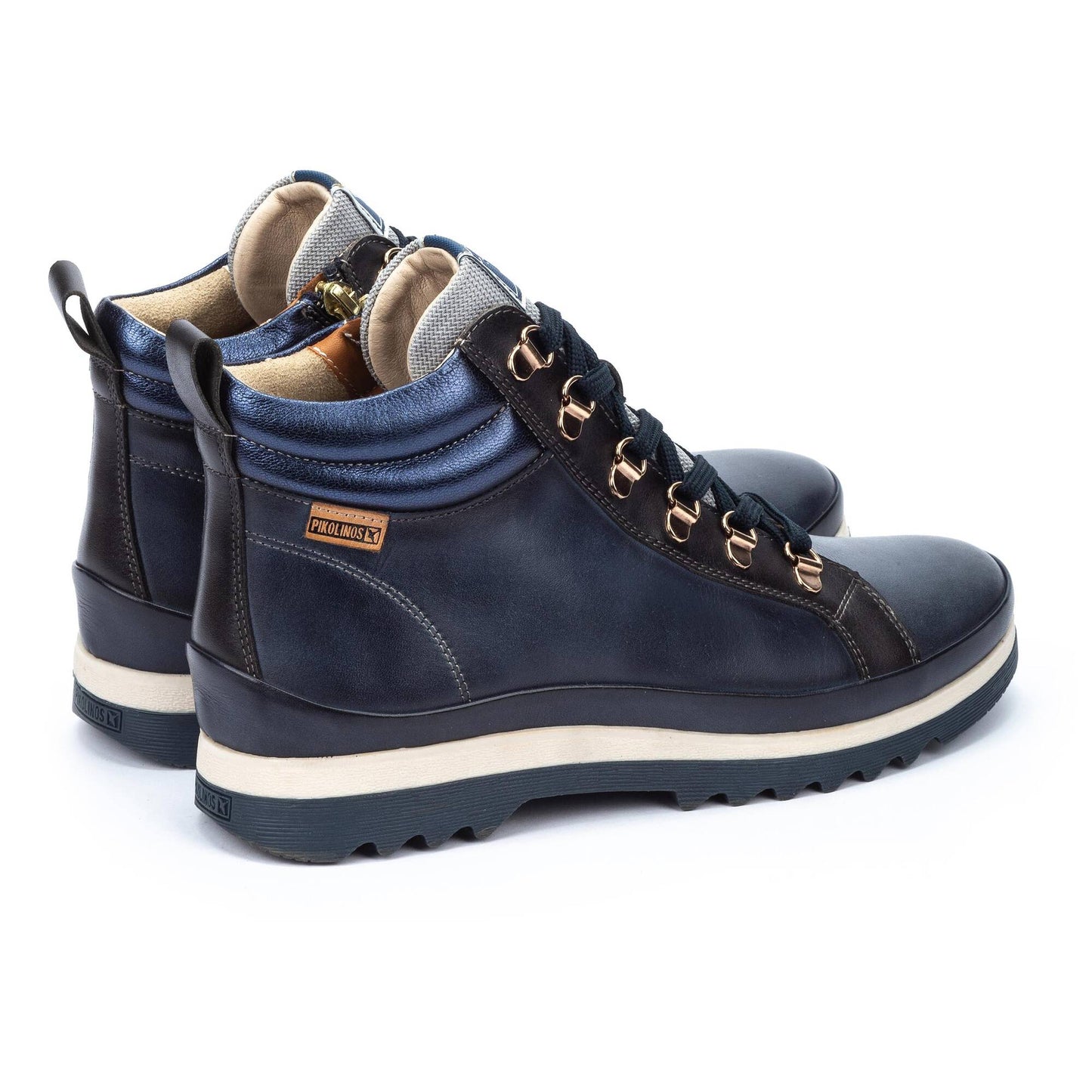 Pikolinos Women's Vigo W3W-8564C5 Leather Ankle Boots Blue