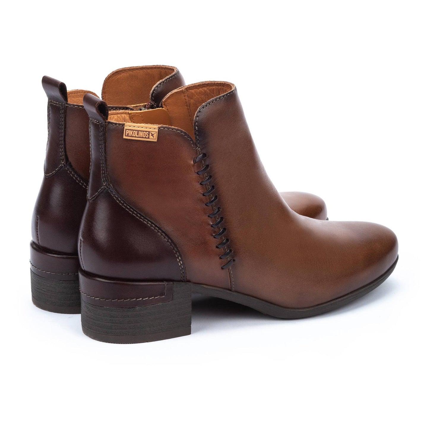 Pikolinos Women's Malaga W6W-8950C1 Leather Ankle Boots Topo Brown