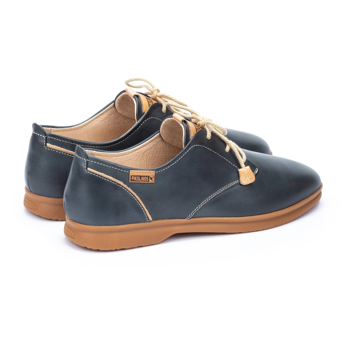Pikolinos Women's W2Y-4787C1 Gandia Leather Shoes Ocean Blue
