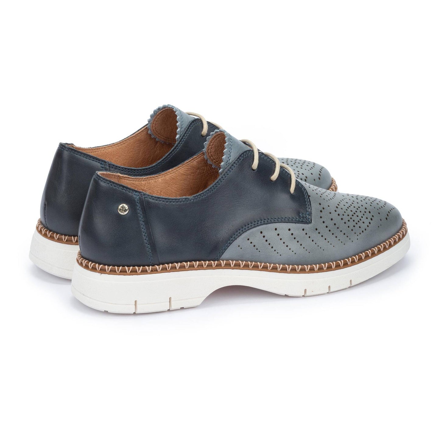 Pikolinos Women's W1A-4816C1 Henares Leather Dress Shoe Denim Blue