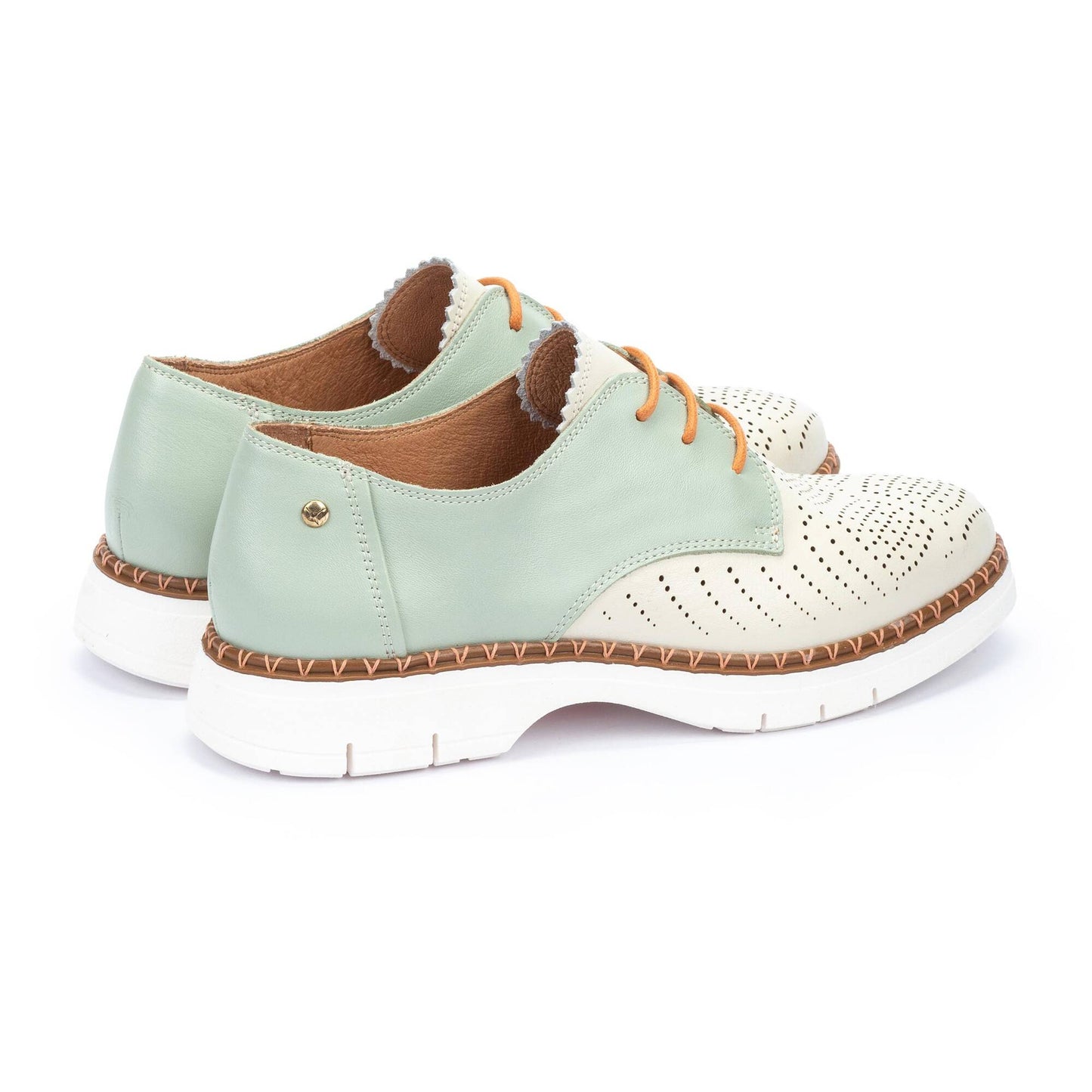 Pikolinos Women's W1A-4816C1 Henares Leather Dress Shoe Nata Cream