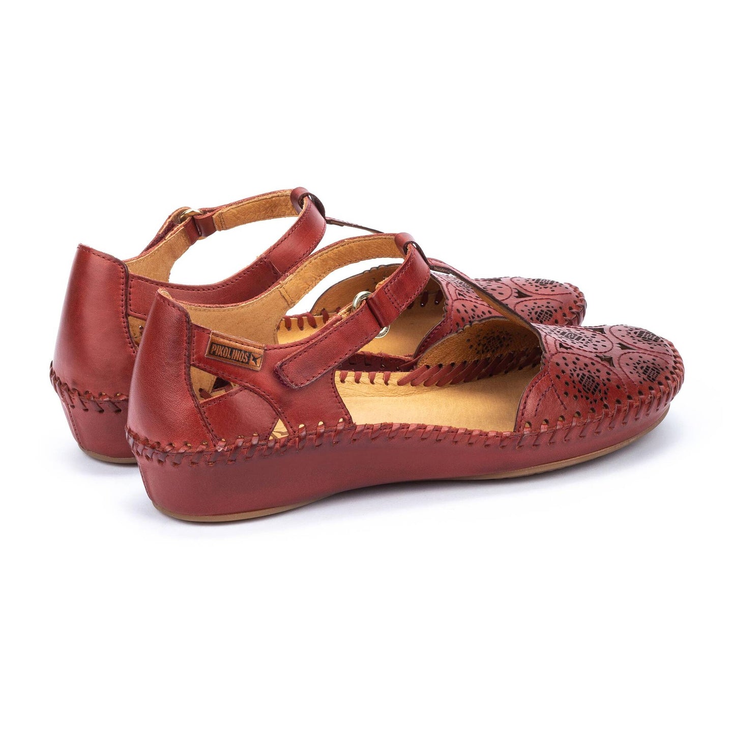 Pikolinos Women's 655-0734 P. Vallarta Leather Sandals Sandia